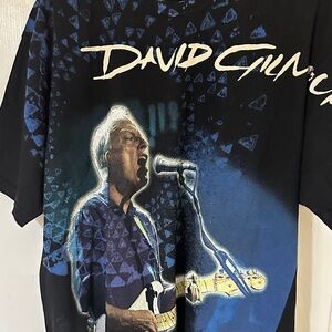 Vintage Pink Floyd David Gilmour On An Island